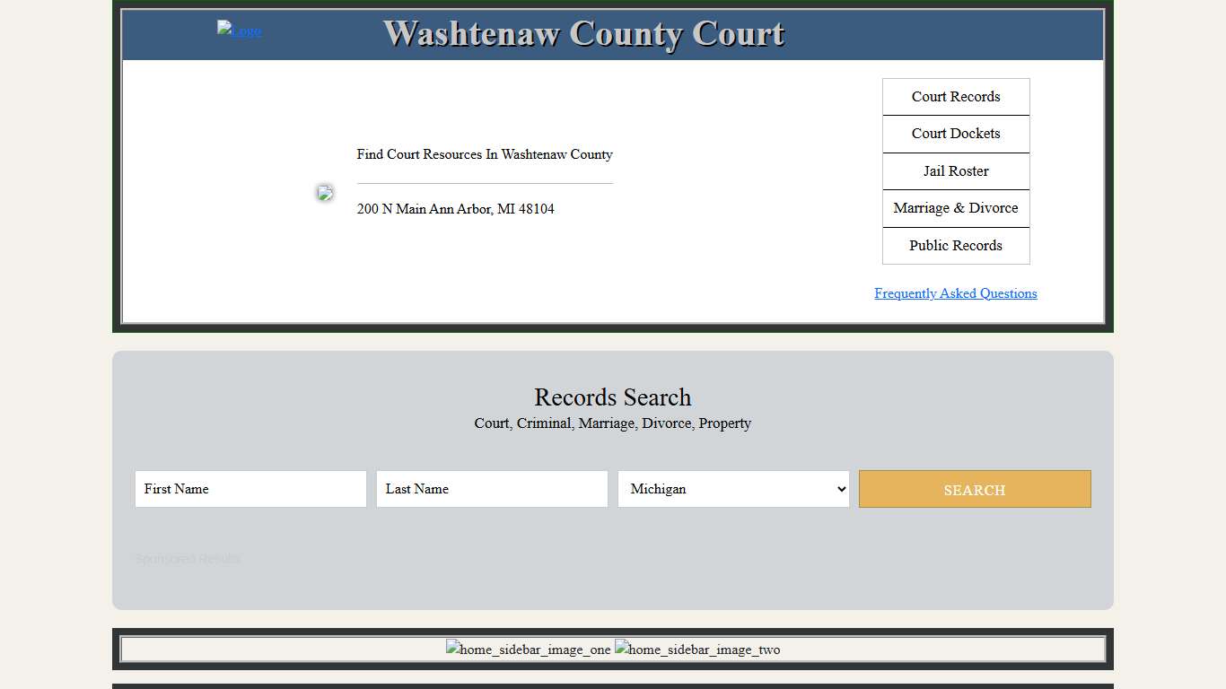 Washtenaw County Court Records Search
